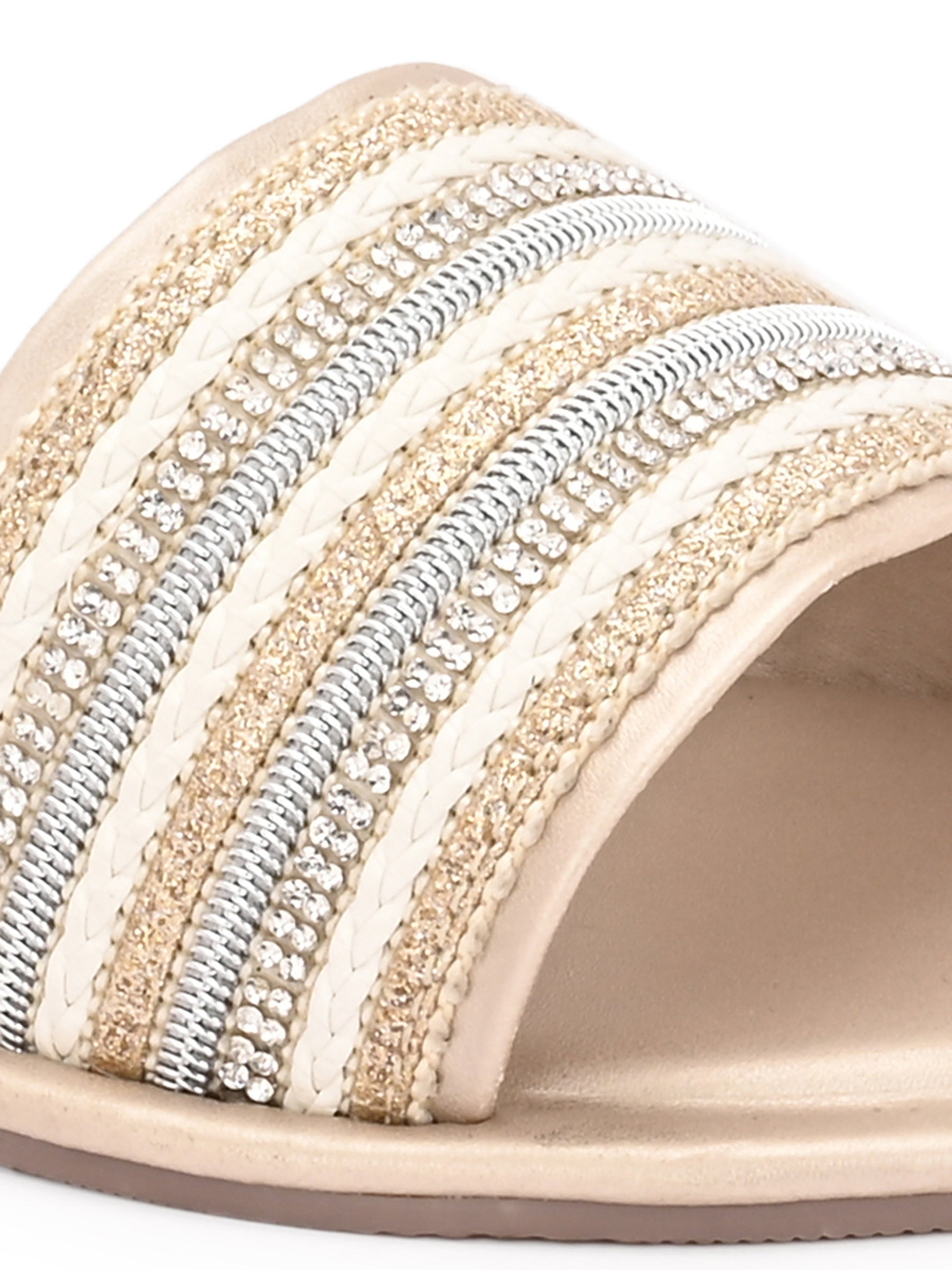 Neda Soft Gold Slip on