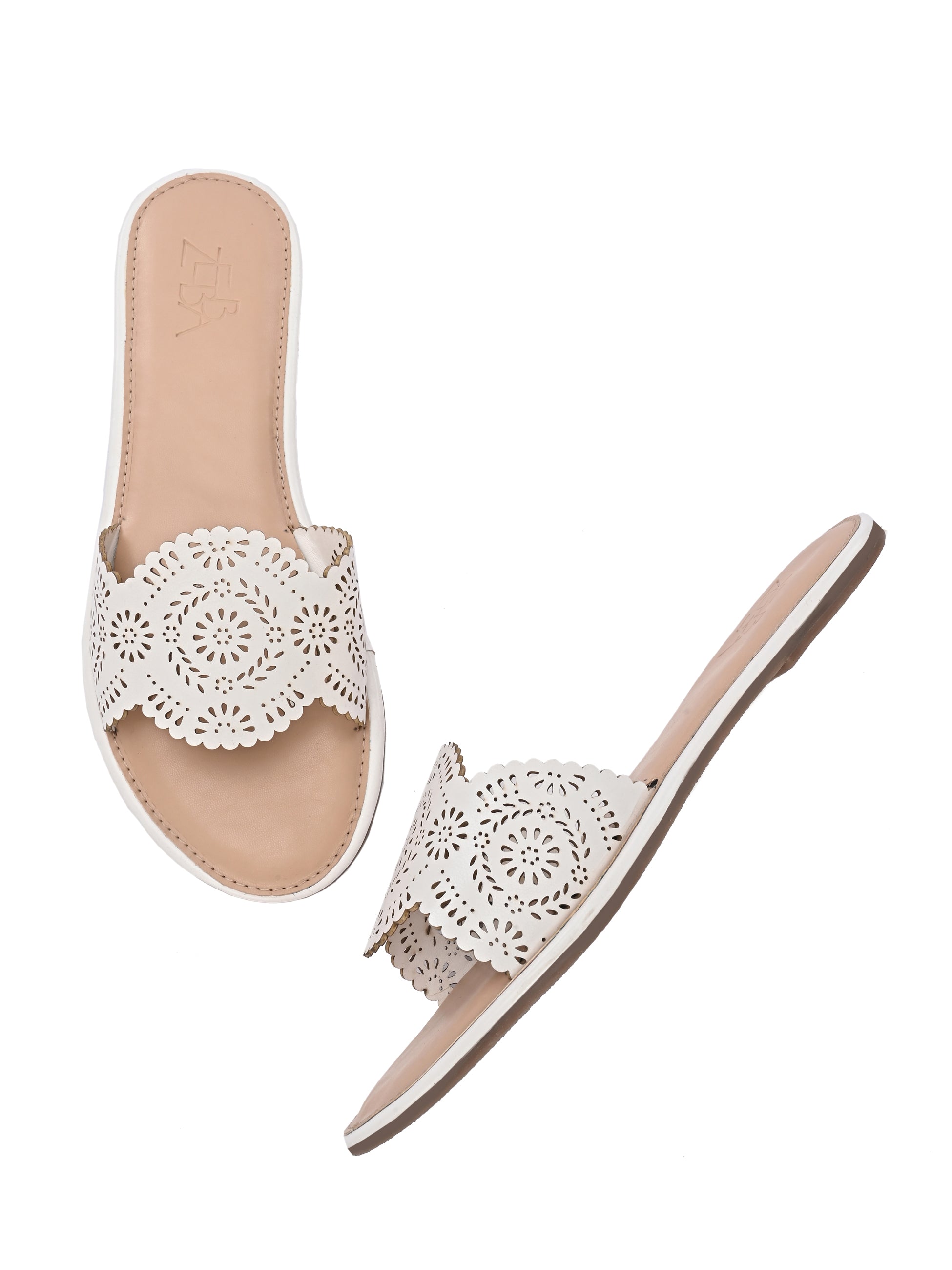 Layrah cutwork Flats