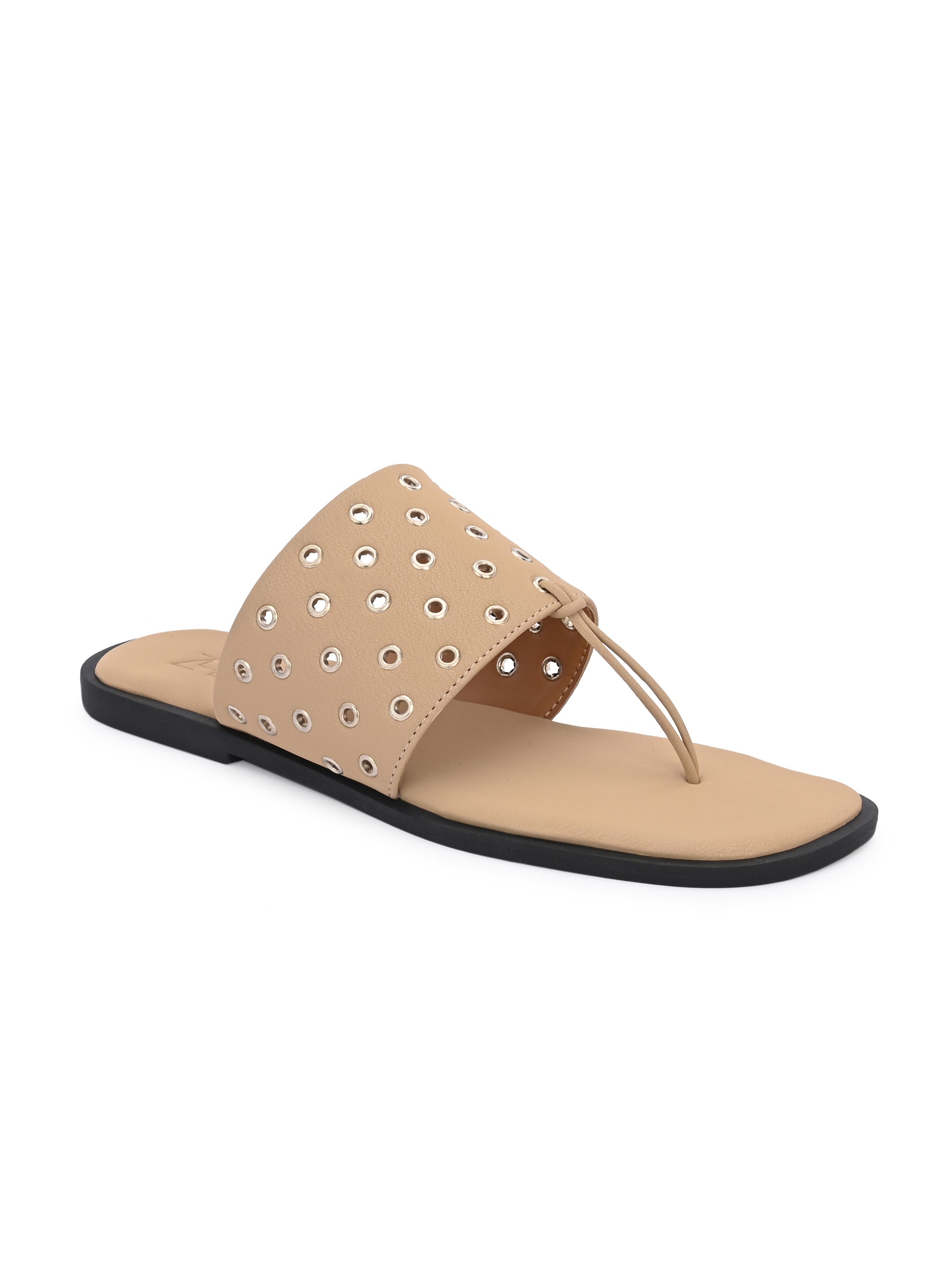 Shareen Studded See Through Flats