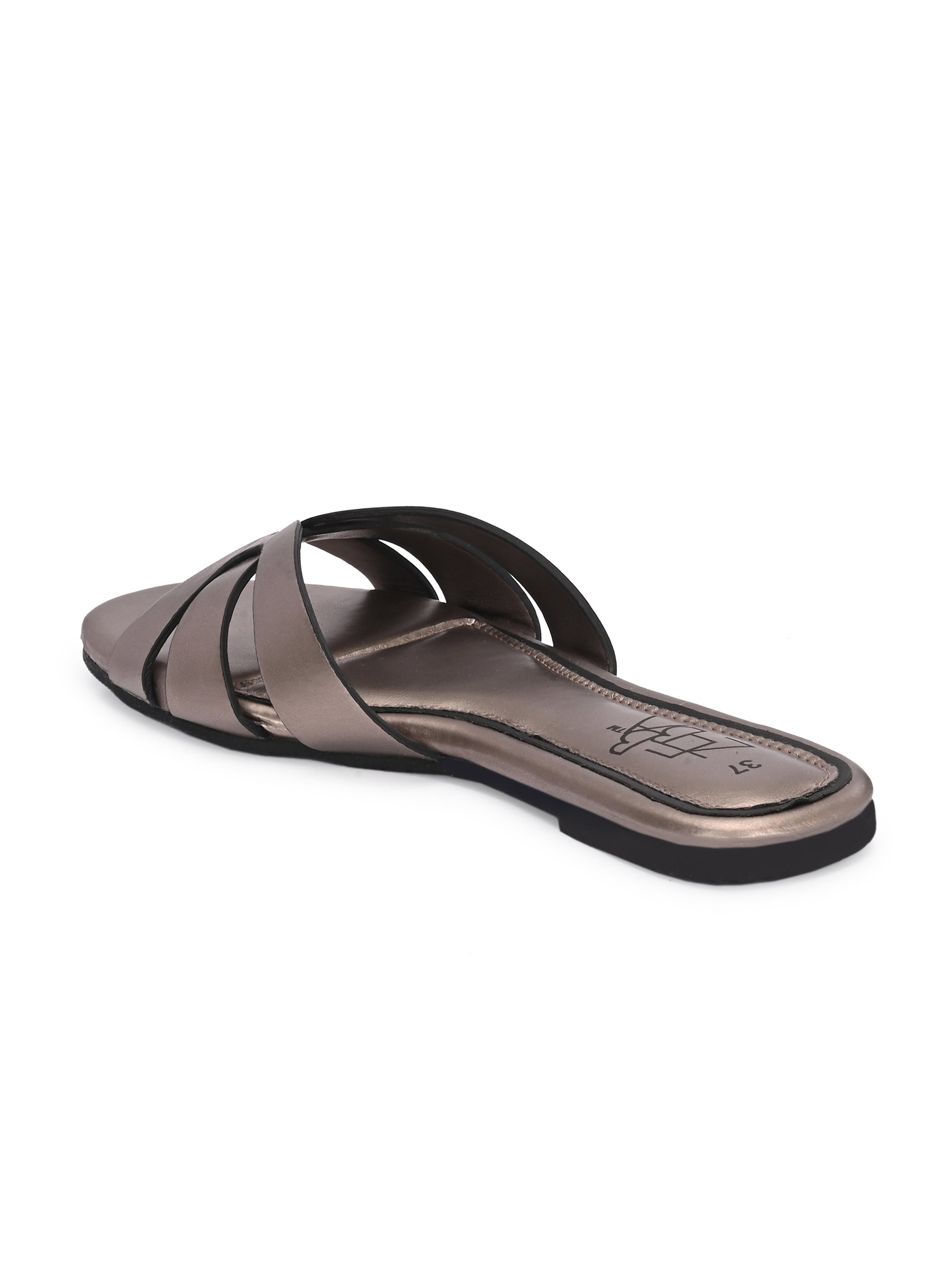 Aasmii Metallic Slip on