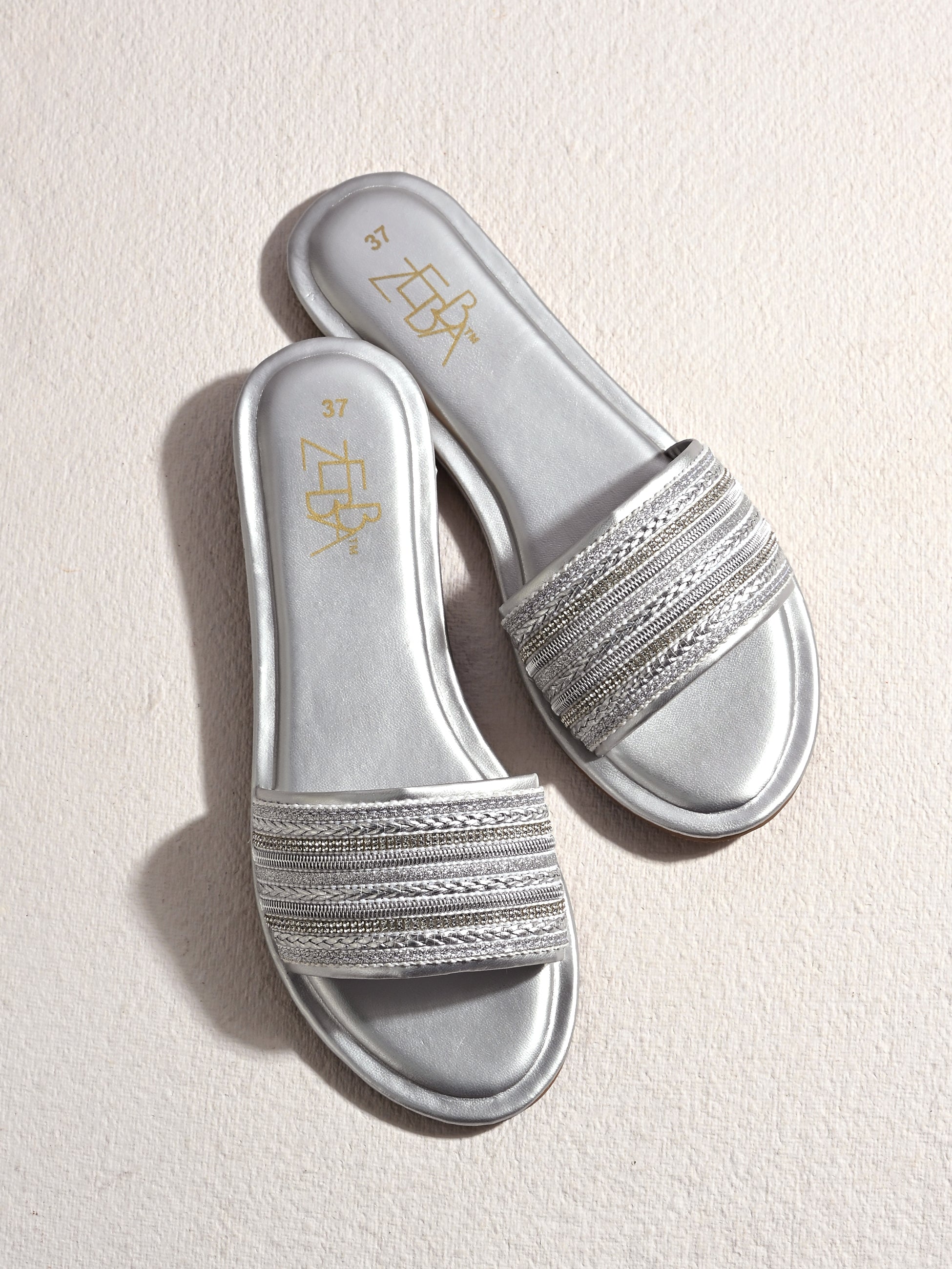 Neda Soft Silver Slip on