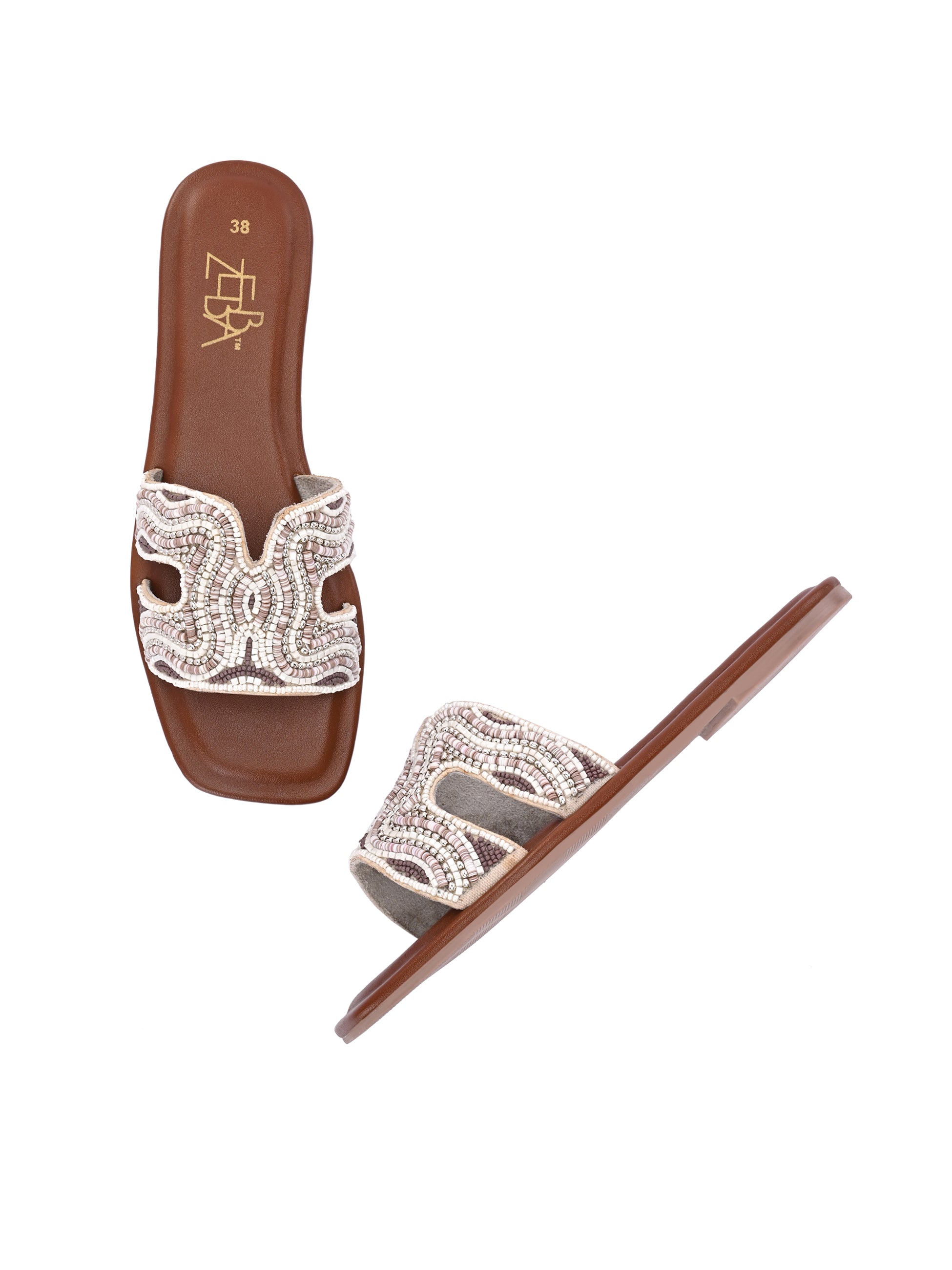Amelia Embroidered Flats