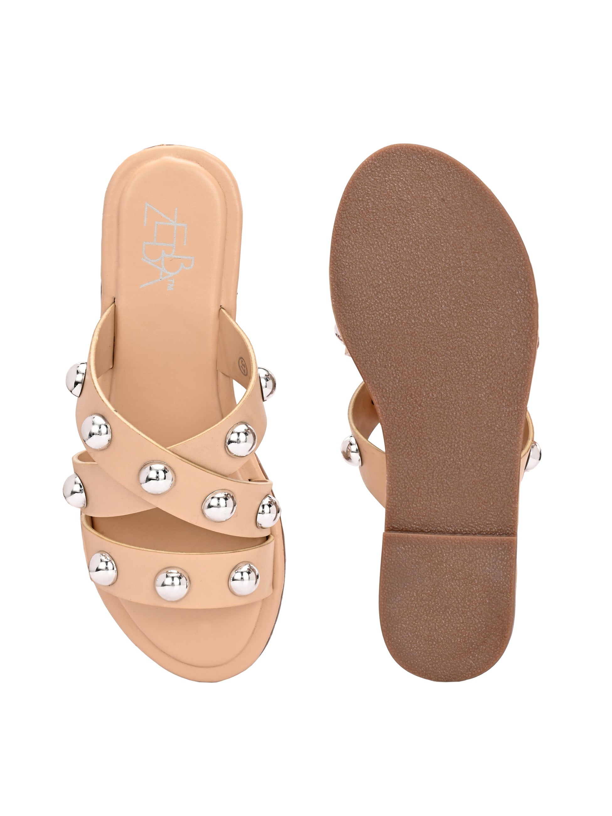 Elara Studded Slip ons