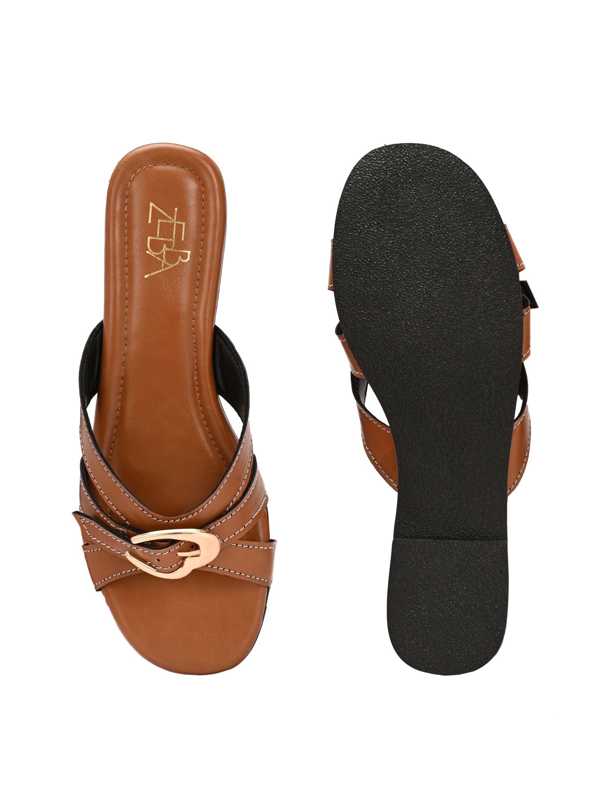 Alma Buckle Flats