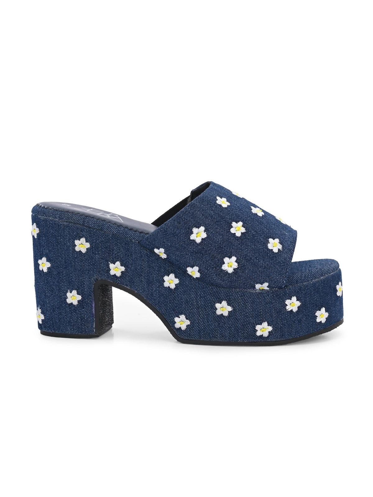 Bloom Denim Platforms