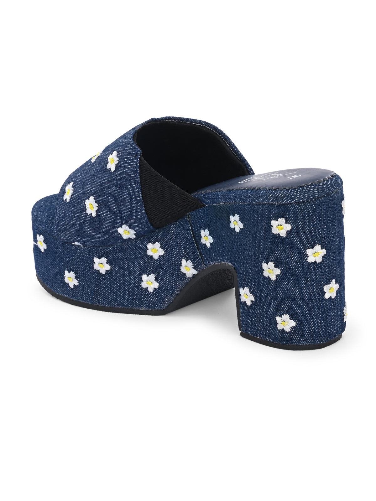 Bloom Denim Platforms