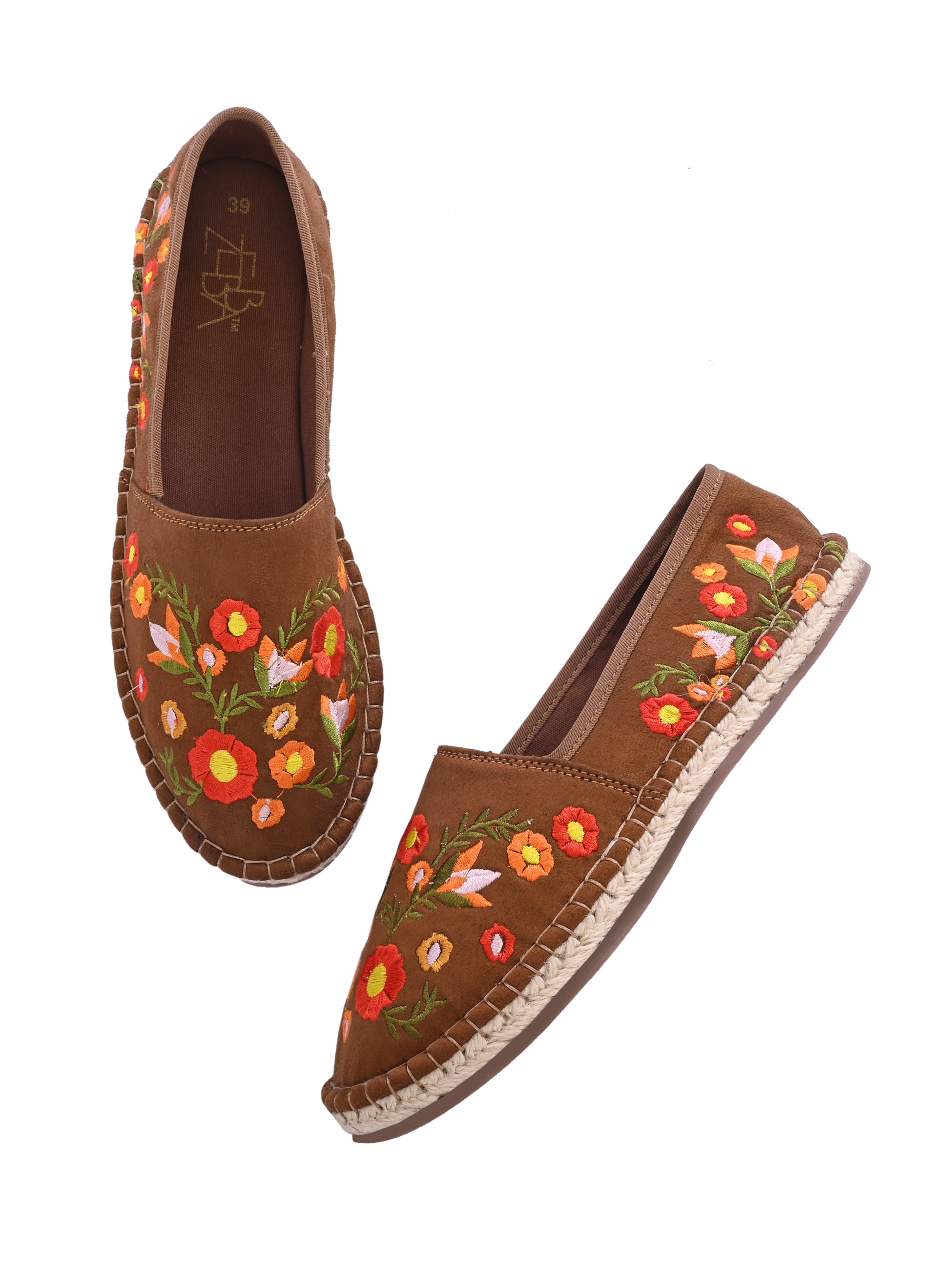 Daisy Embroidered Espradrilles