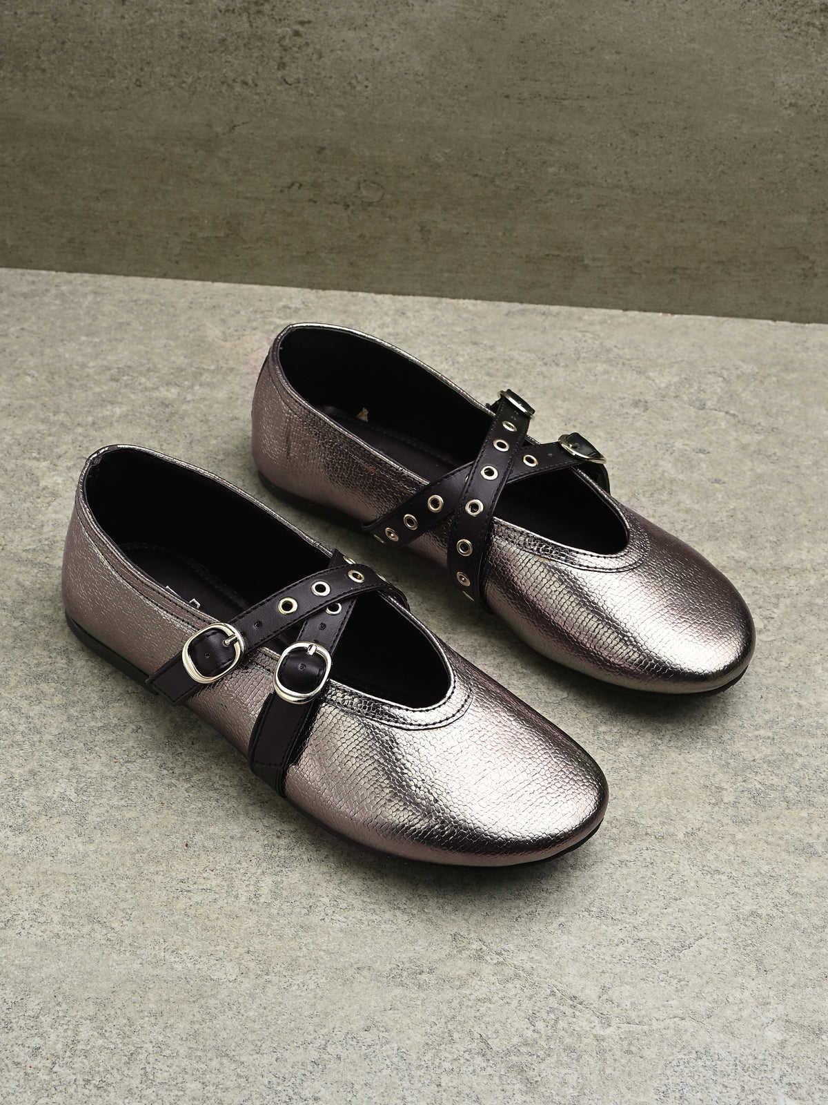 Leni Metallic Ballerina