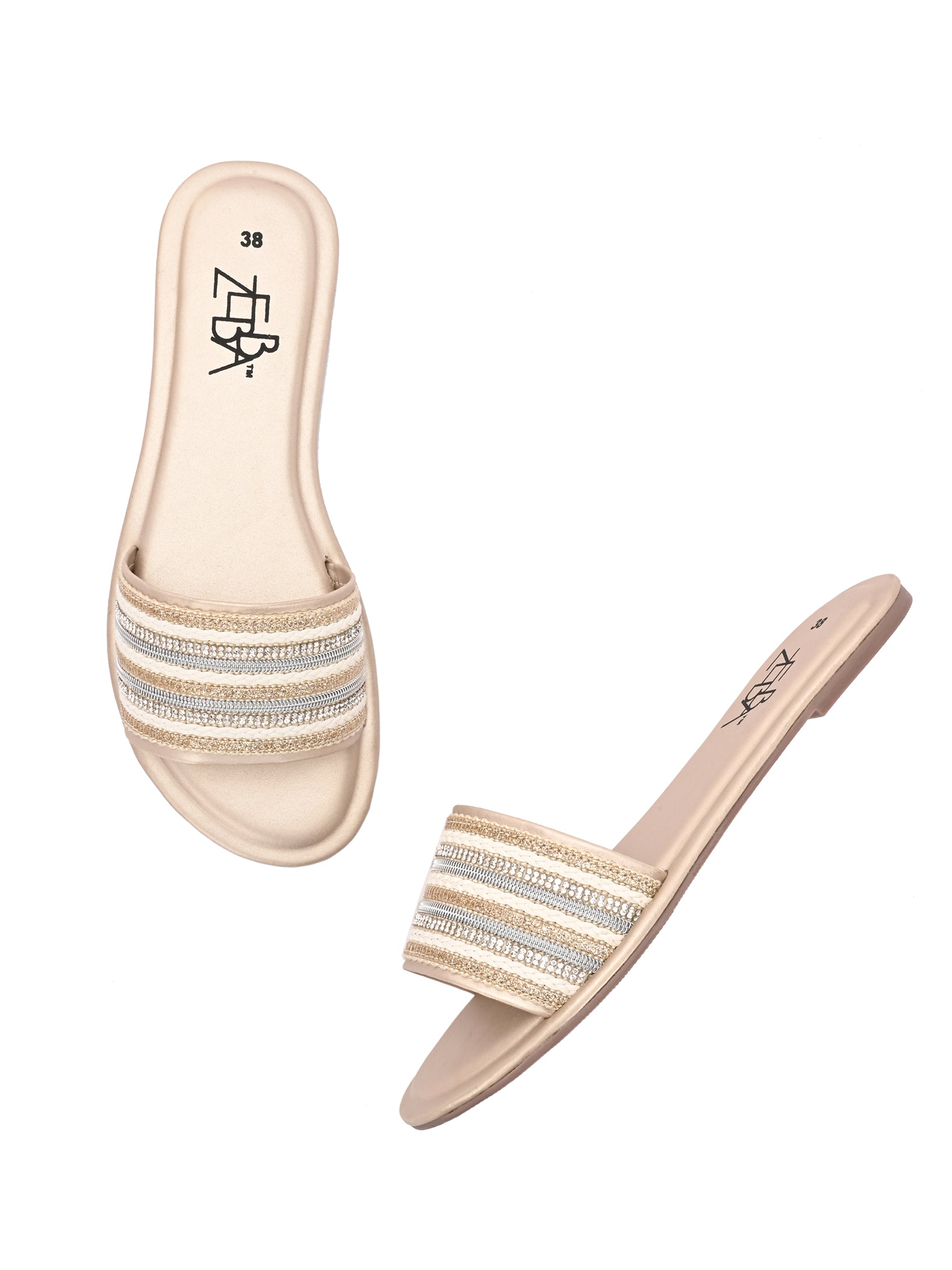 Neda Soft Gold Slip on