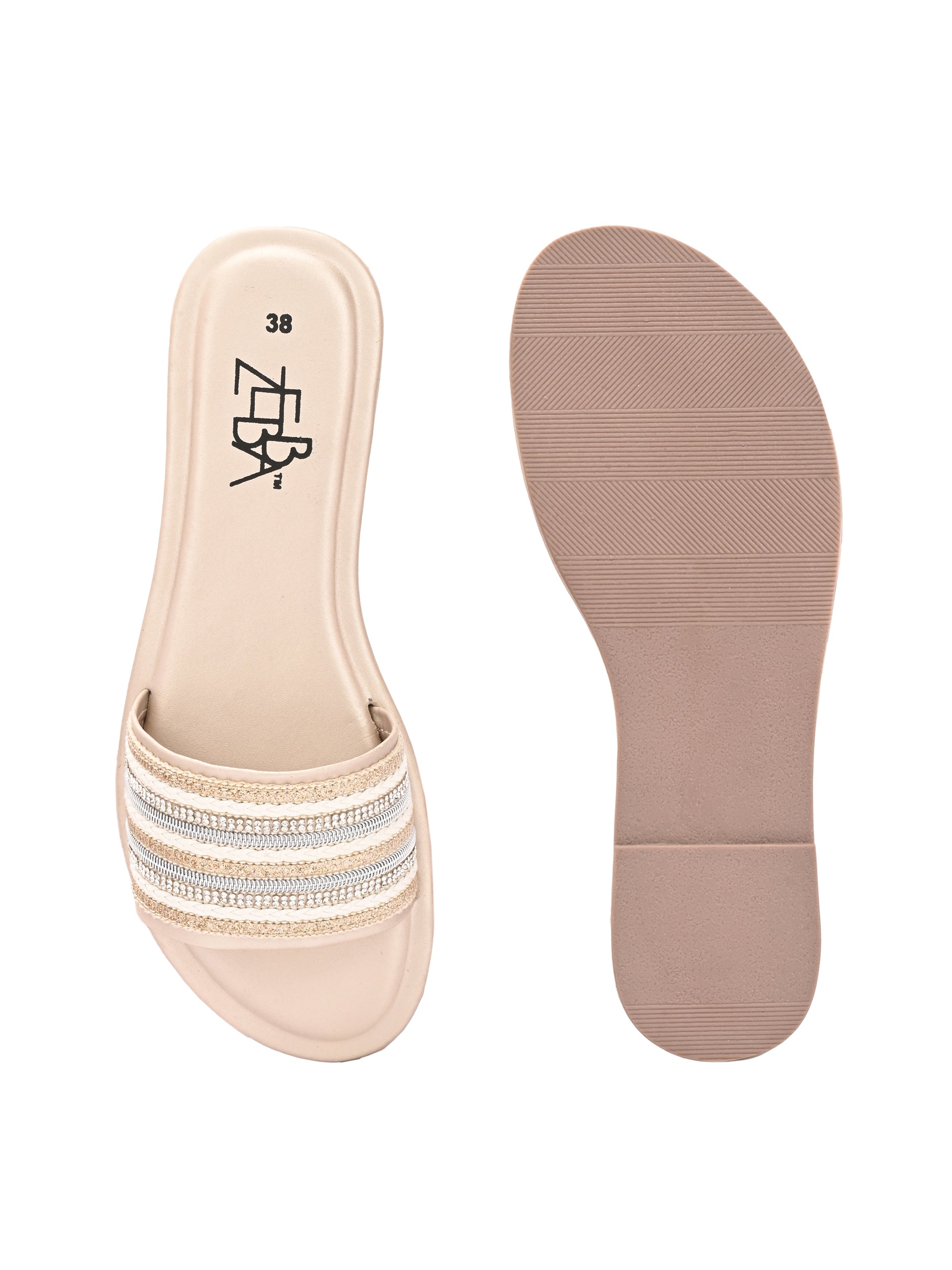 Neda Soft Gold Slip on
