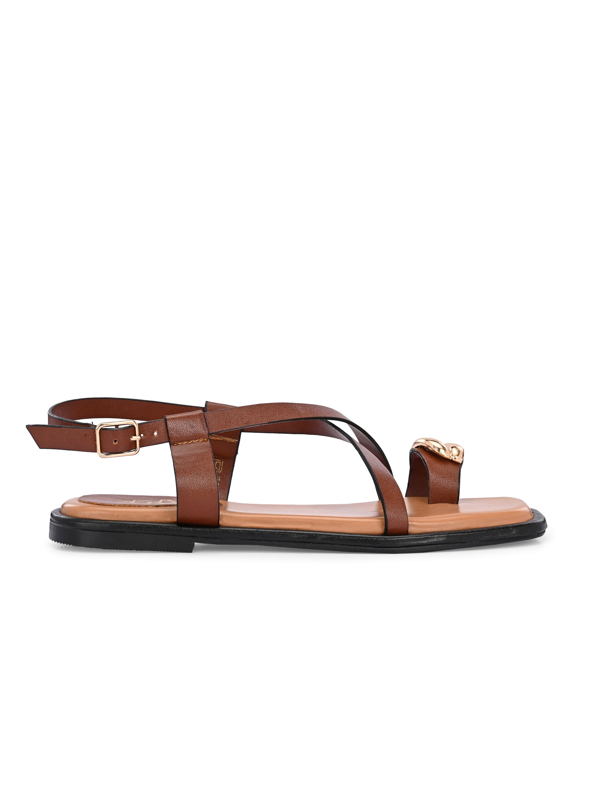 Aynah Tan Sandals