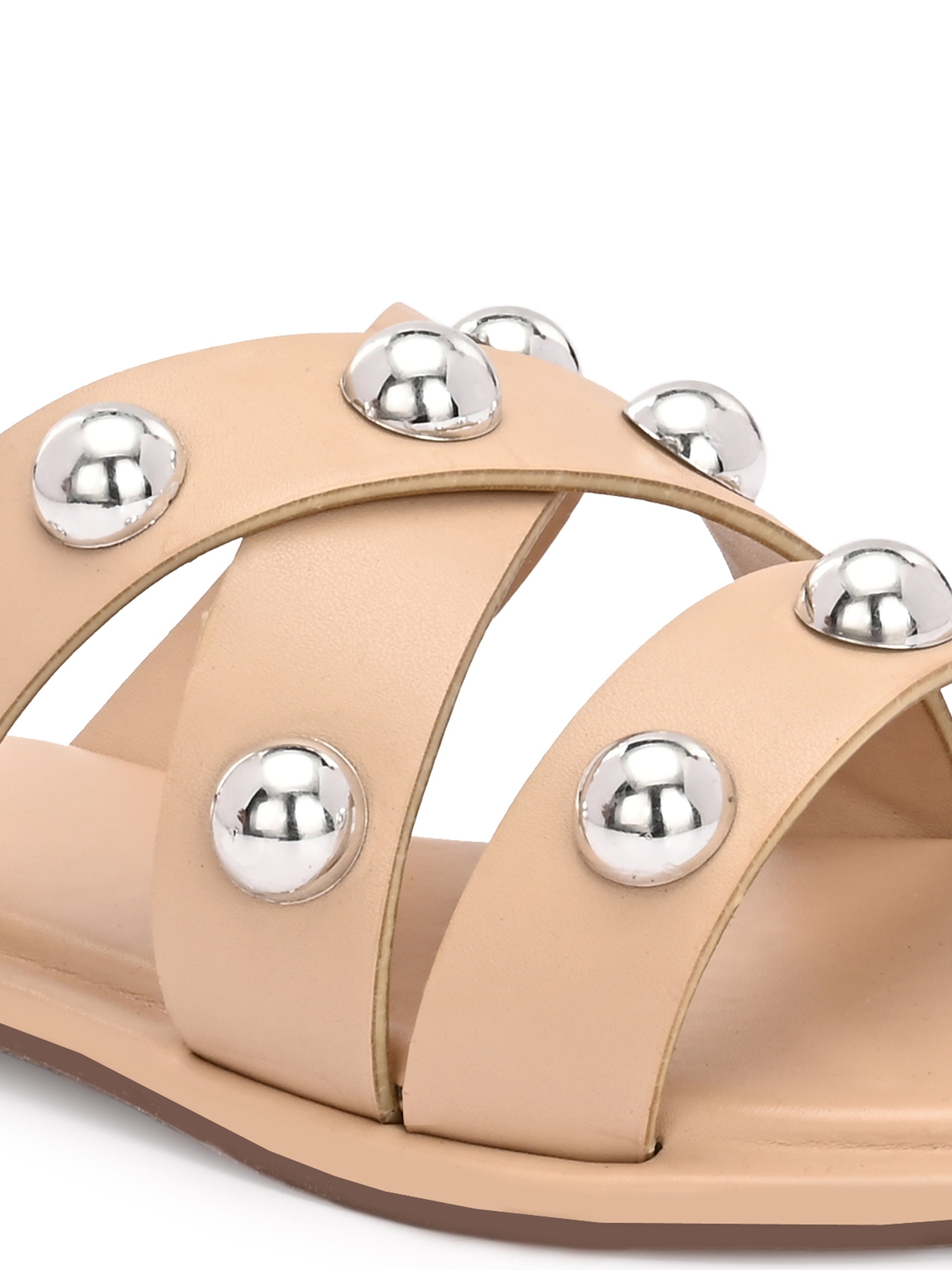 Elara Studded Slip ons