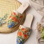 Avni Embroidered Mules