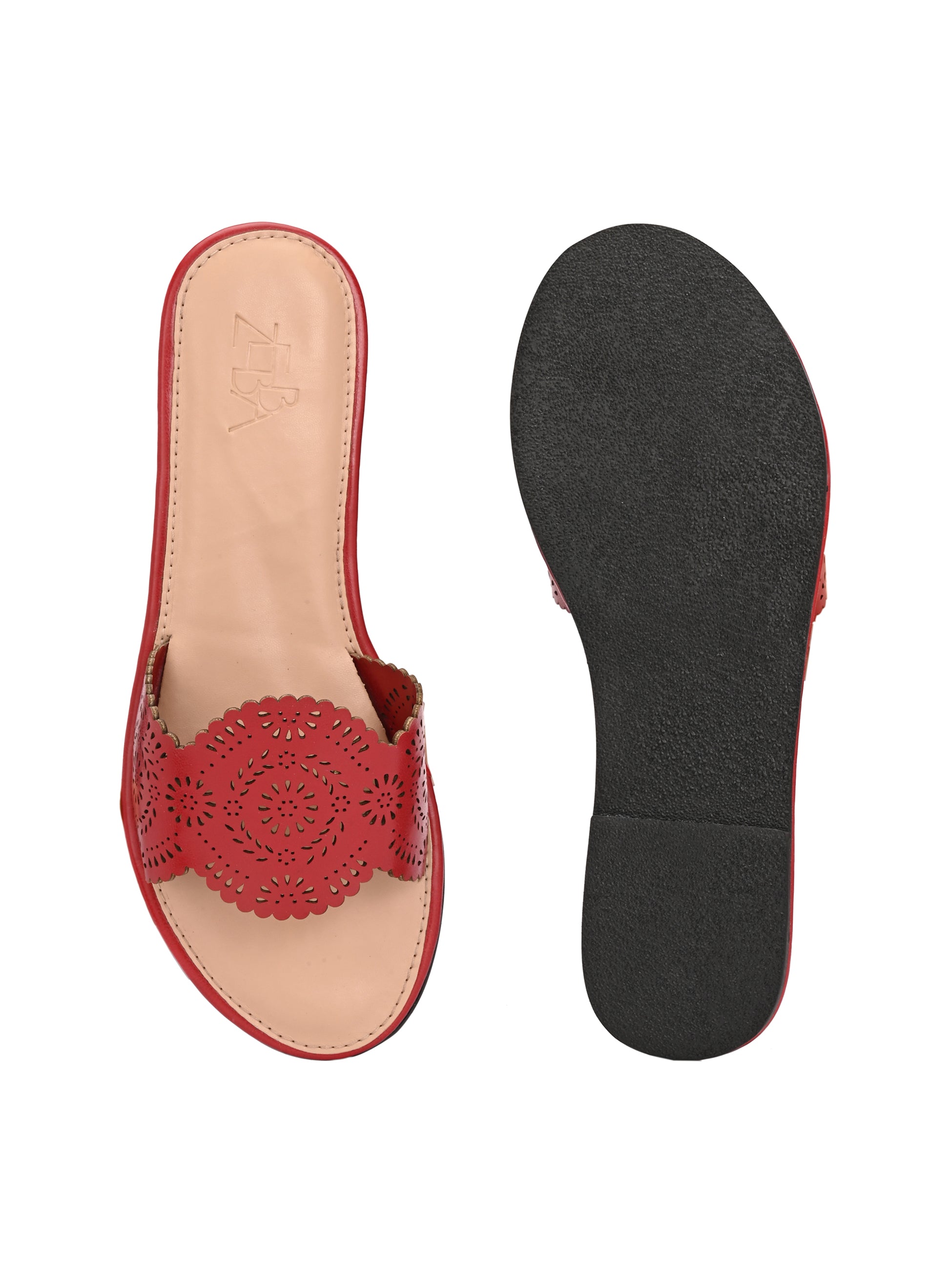 Layrah cutwork Flats