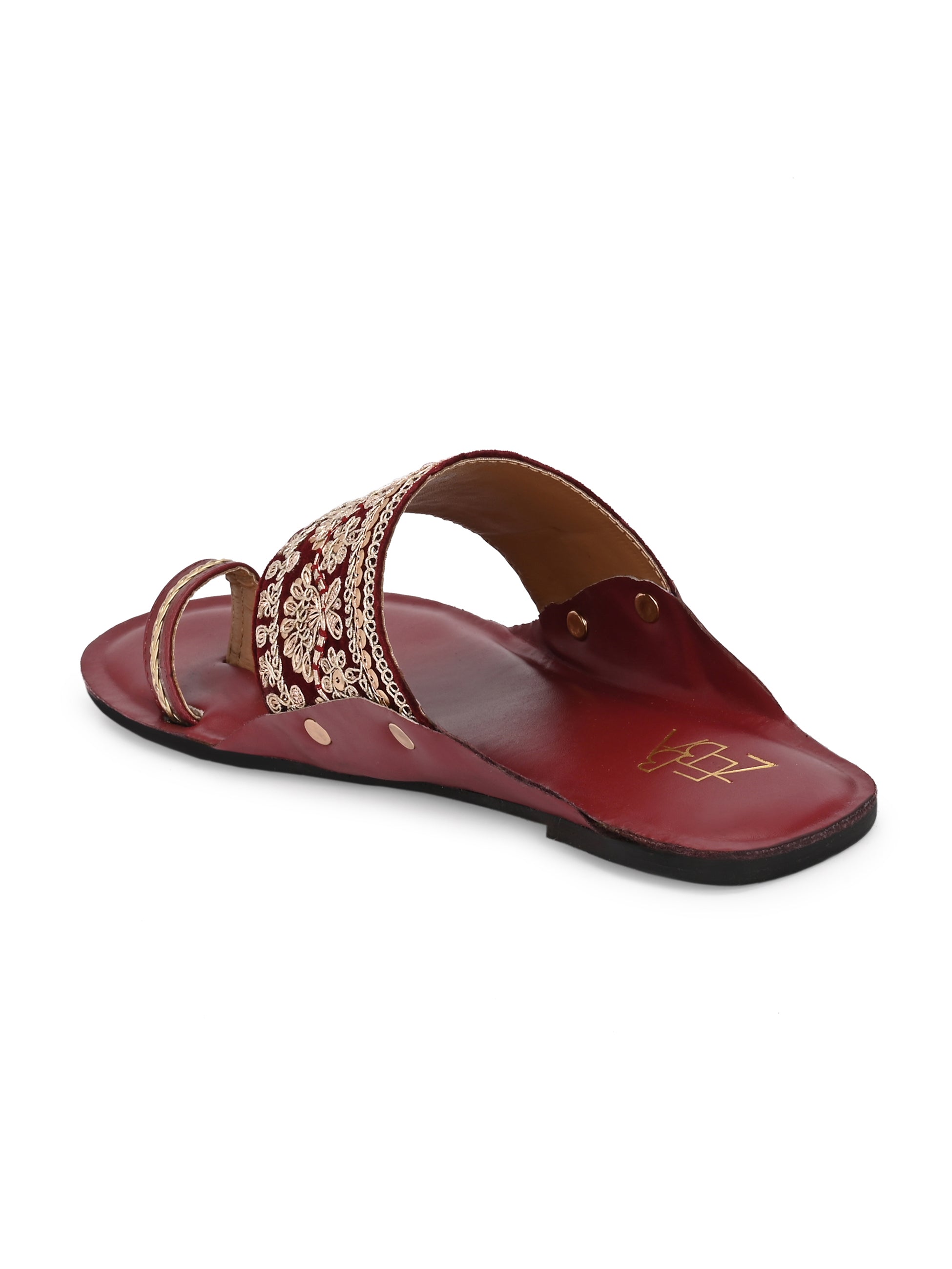 Parisa Embroided Kolhapuri