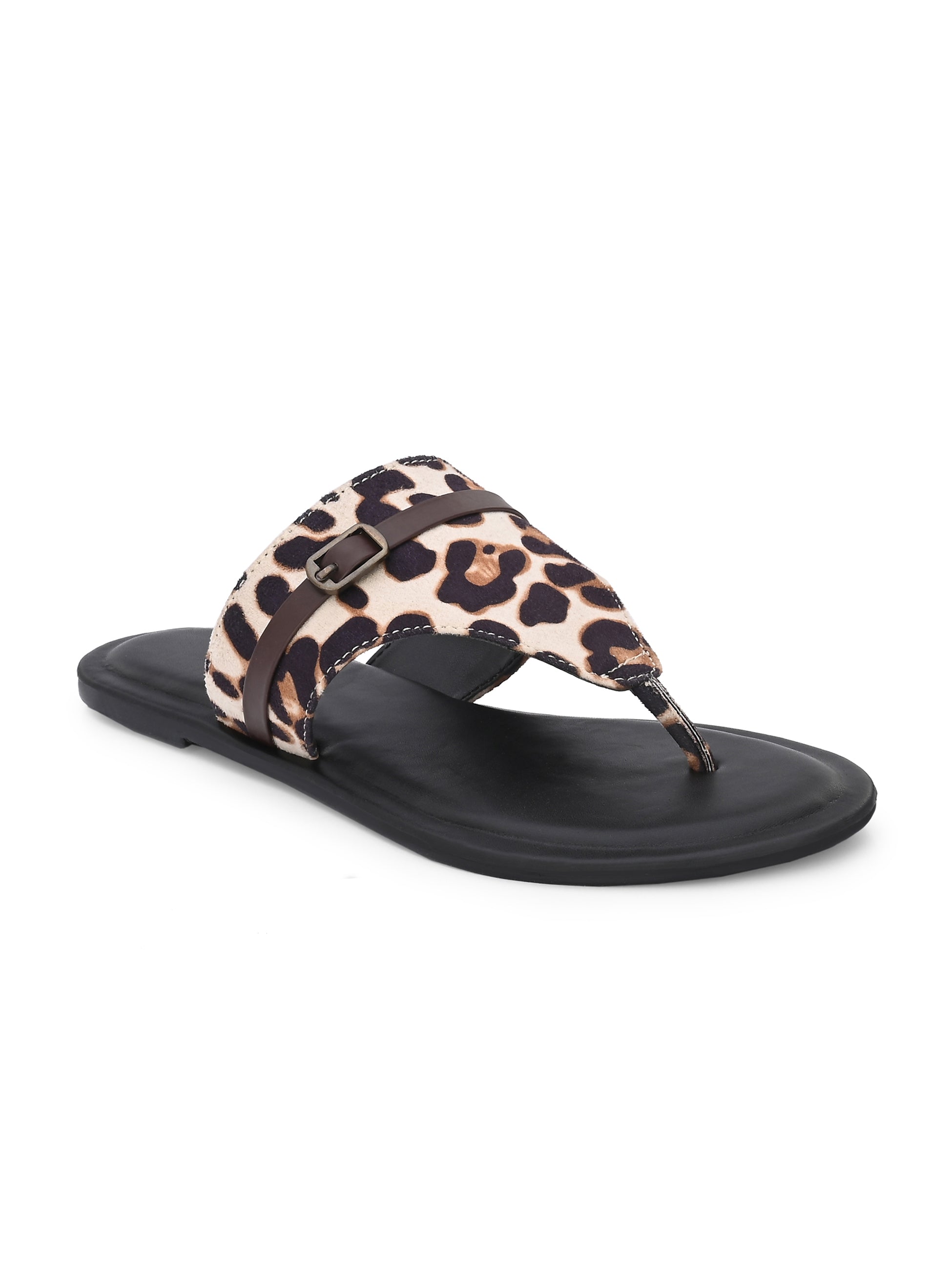 Amur Leopard Print Flats