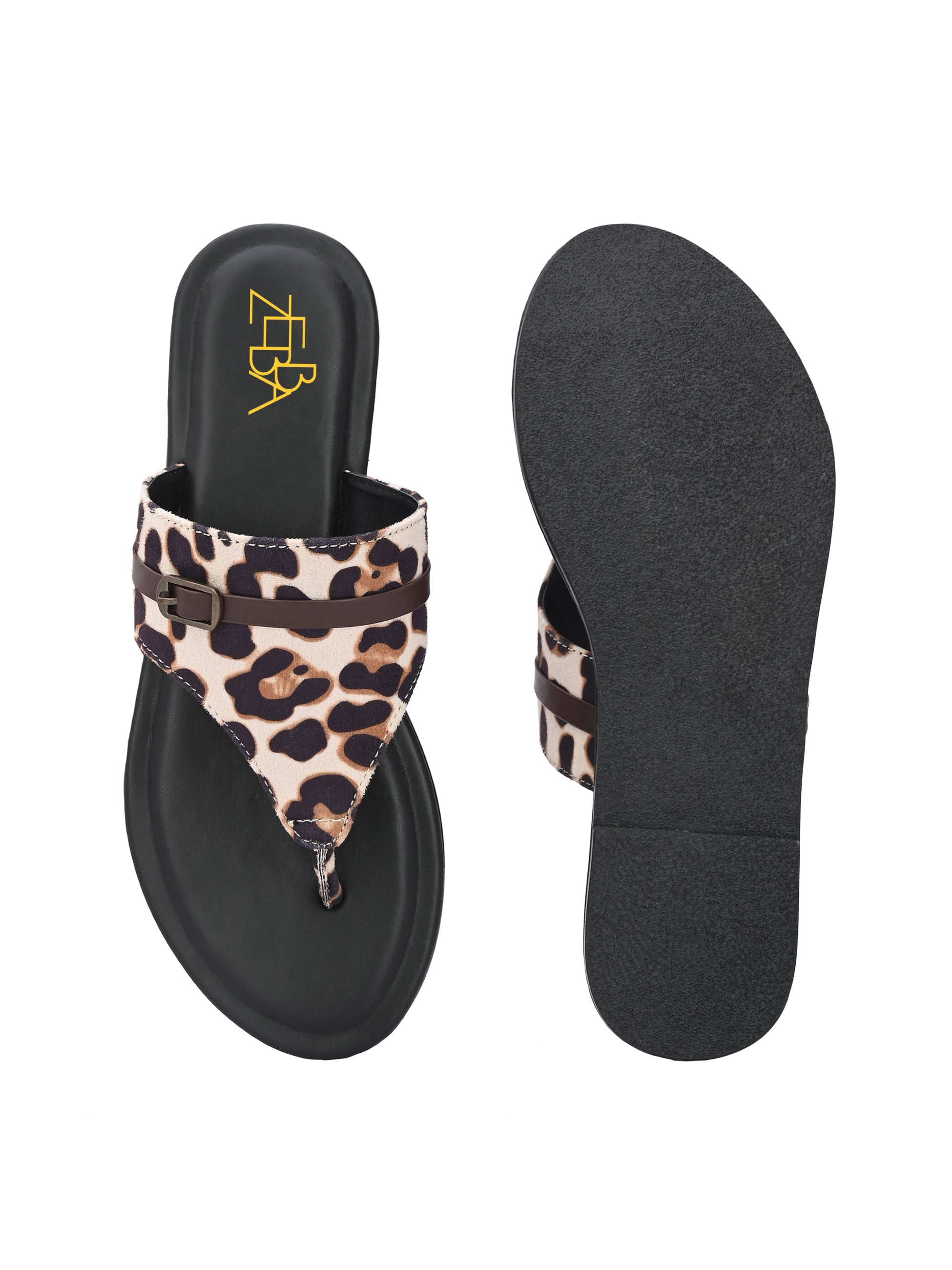 Amur Leopard Print Flats