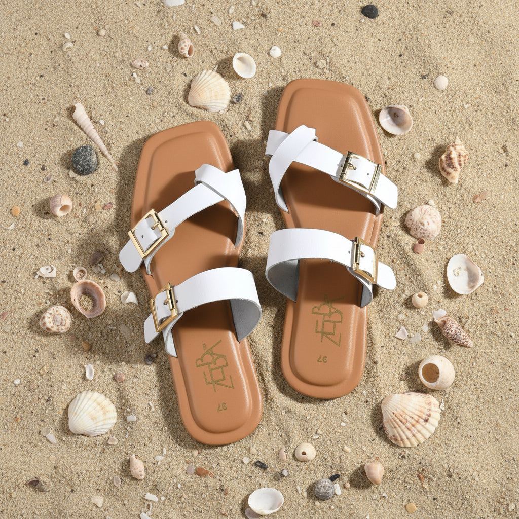 Mystic buckled Slip on