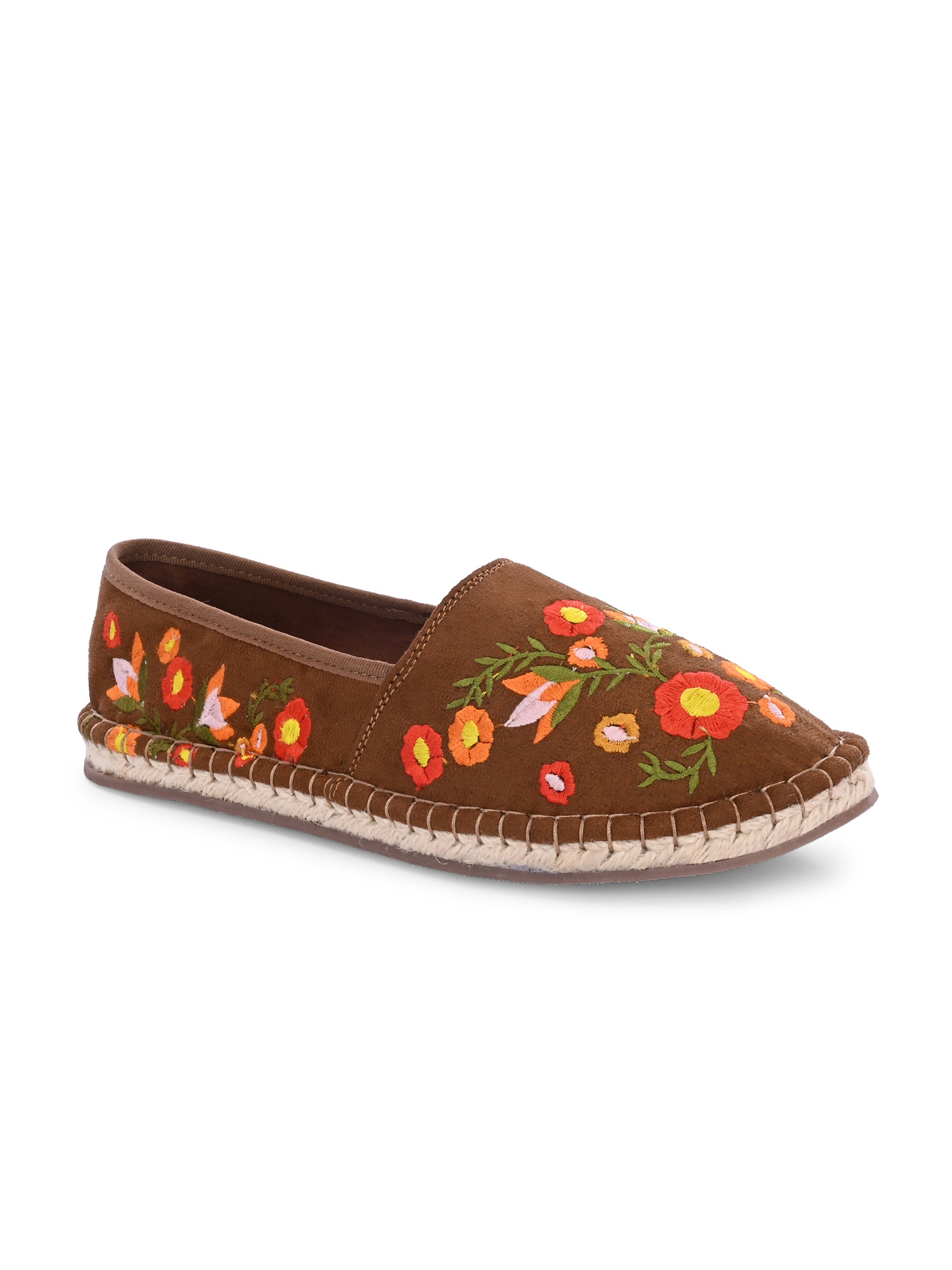 Daisy Embroidered Espradrilles