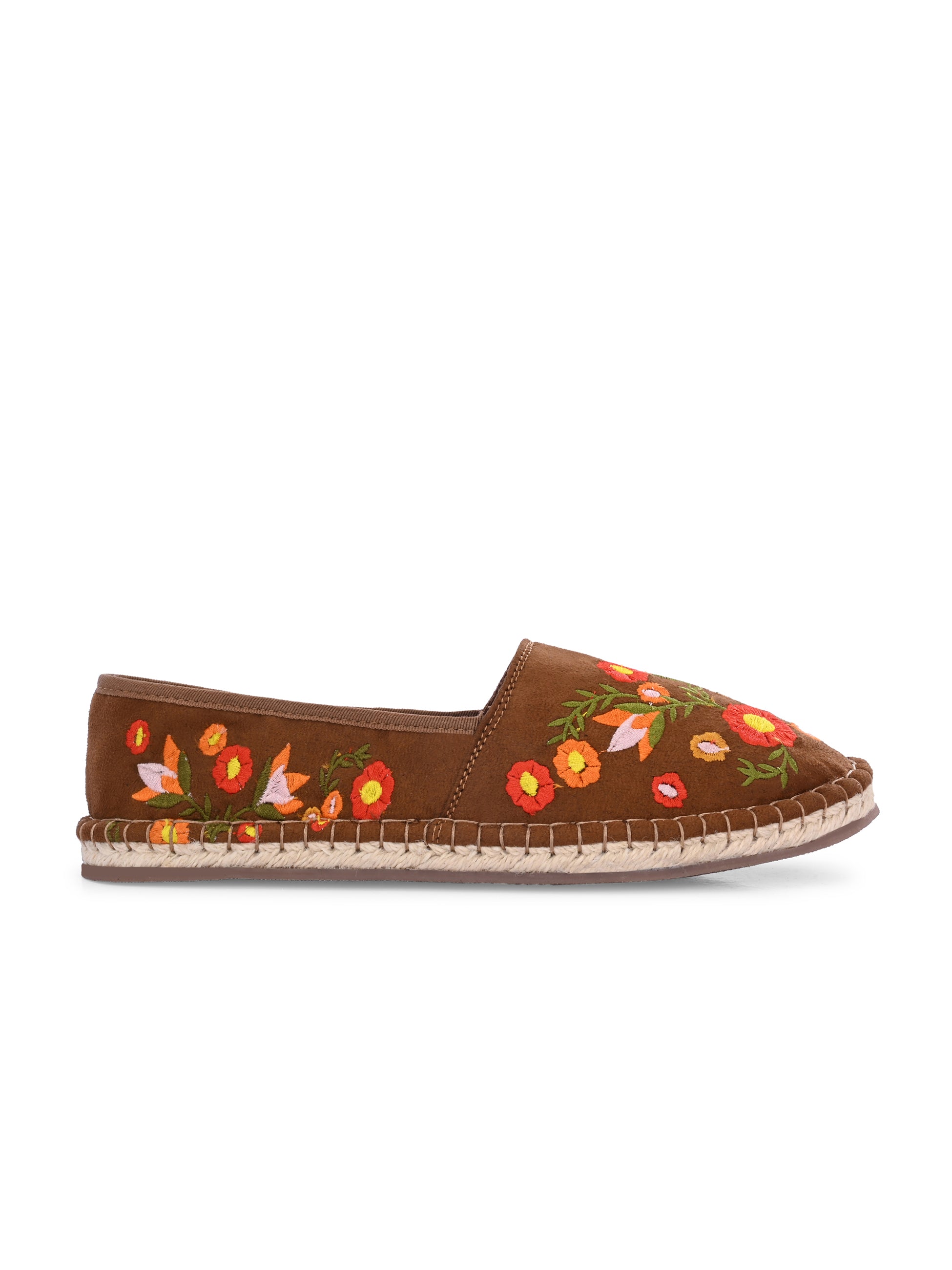 Daisy Embroidered Espradrilles