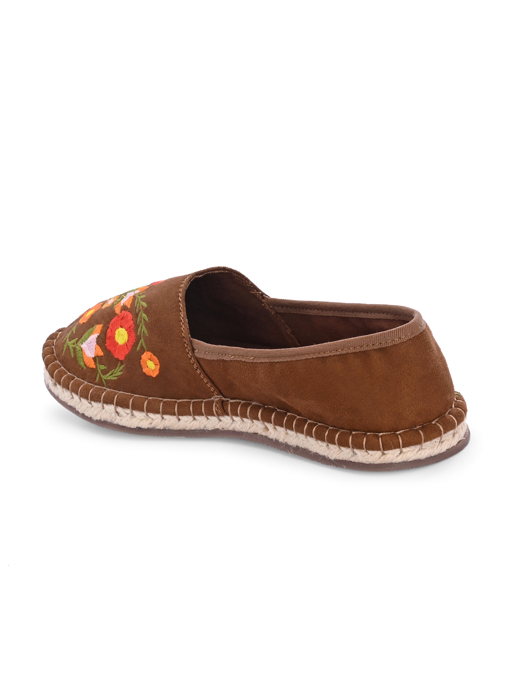 Daisy Embroidered Espradrilles