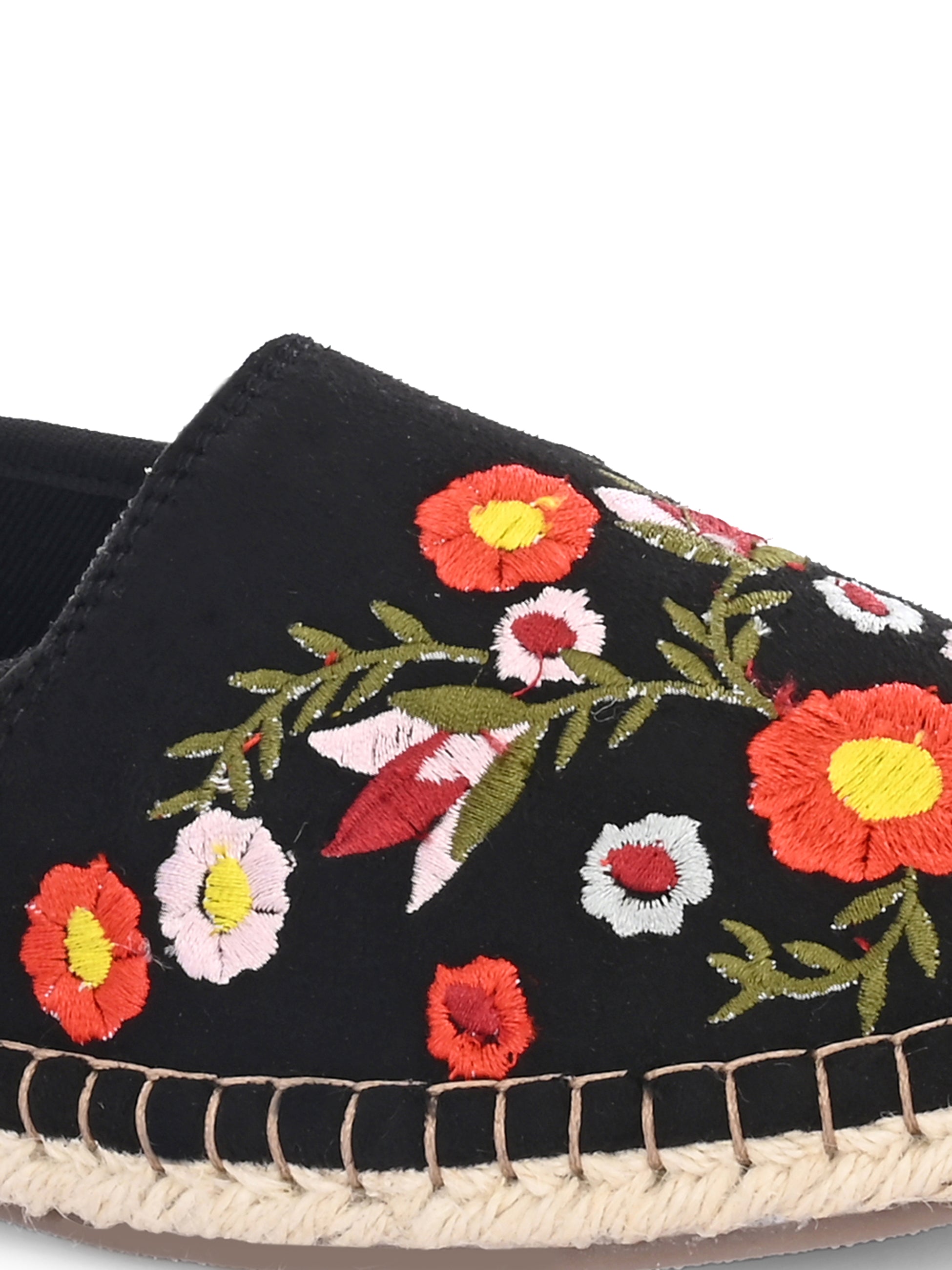 Daisy Embroided Espradrilles