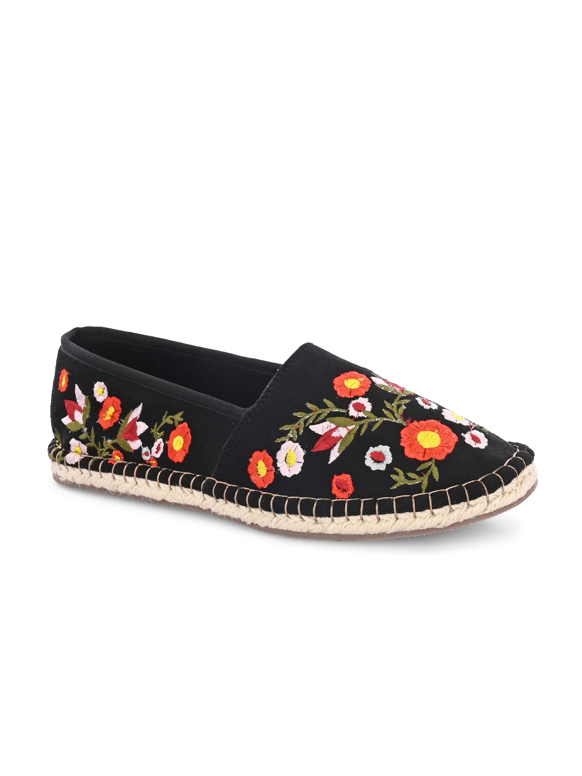 Daisy Embroided Espradrilles