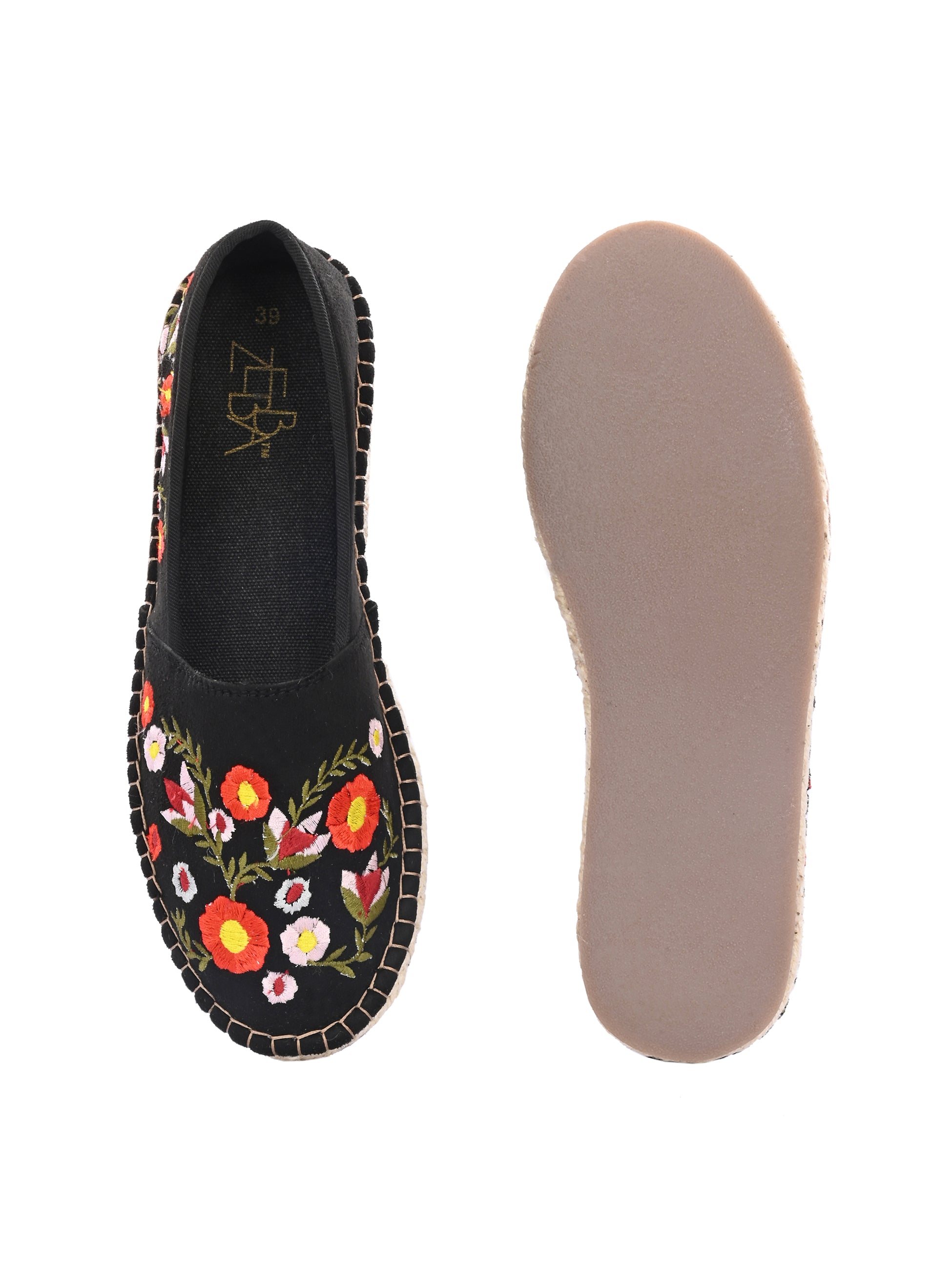Daisy Embroided Espradrilles
