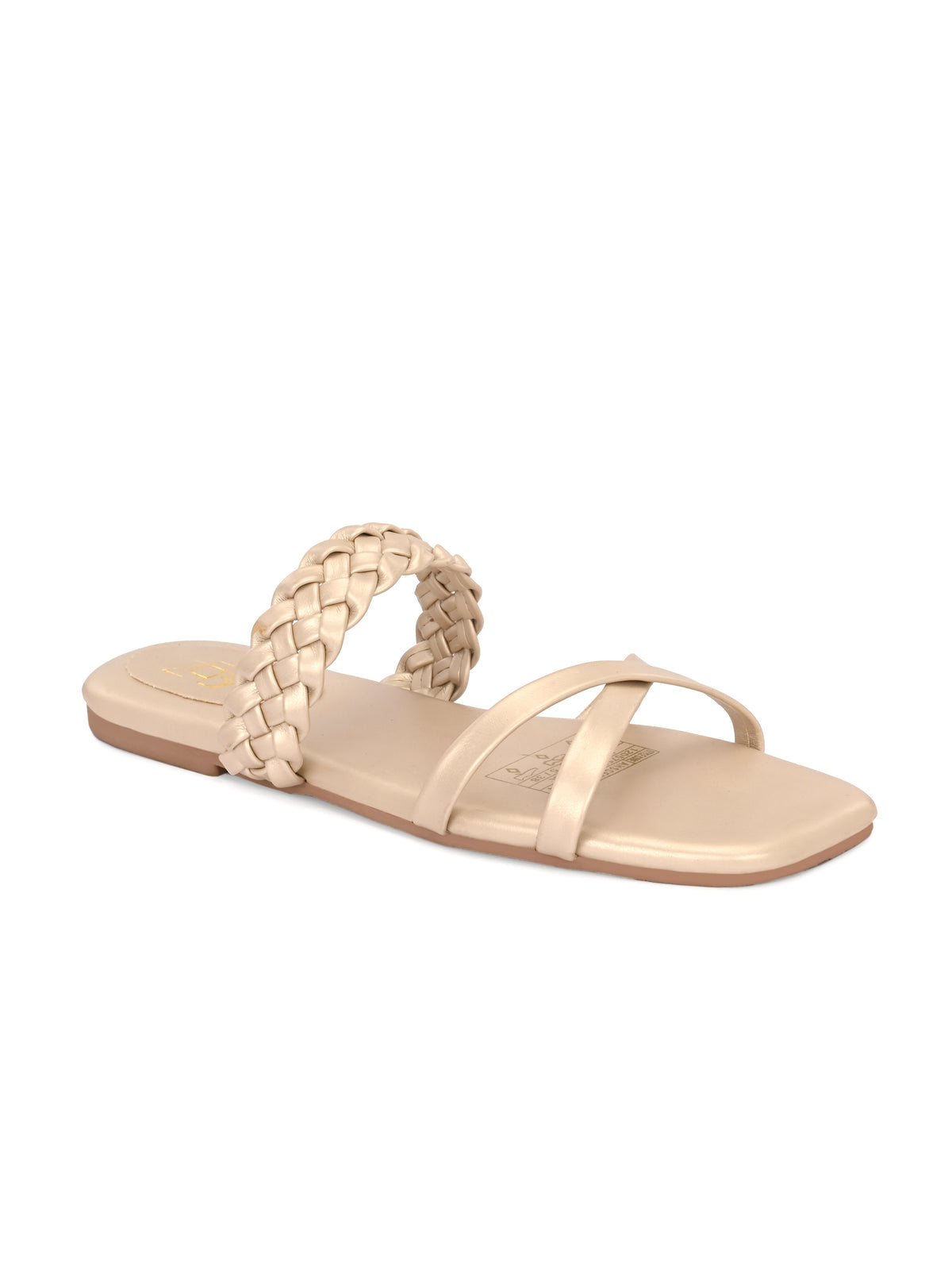Evin Soft Gold Flats
