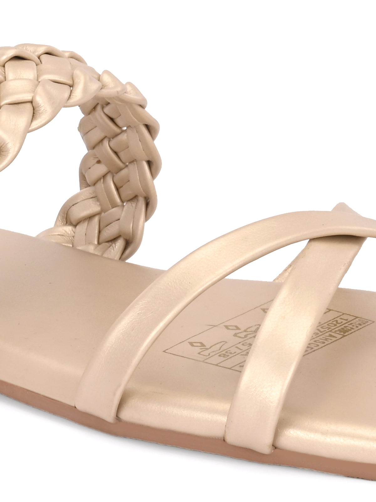 Evin Soft Gold Flats