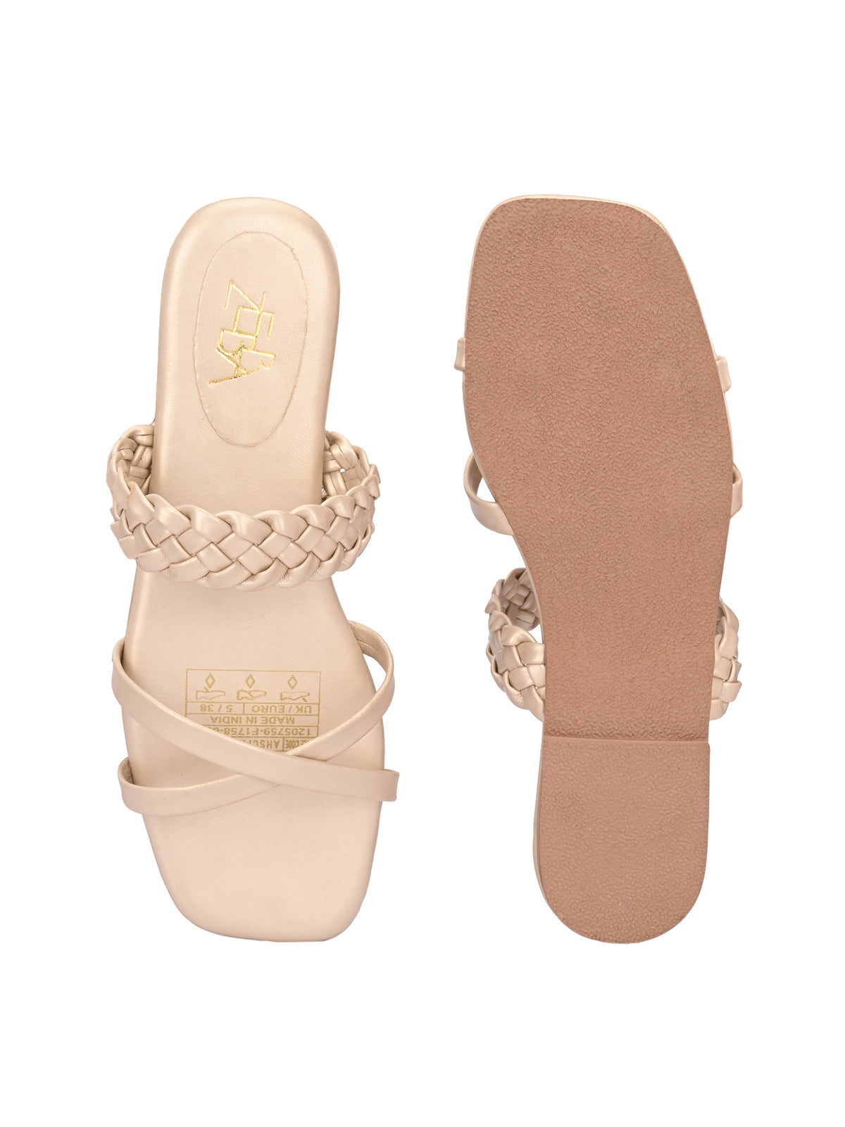 Evin Soft Gold Flats