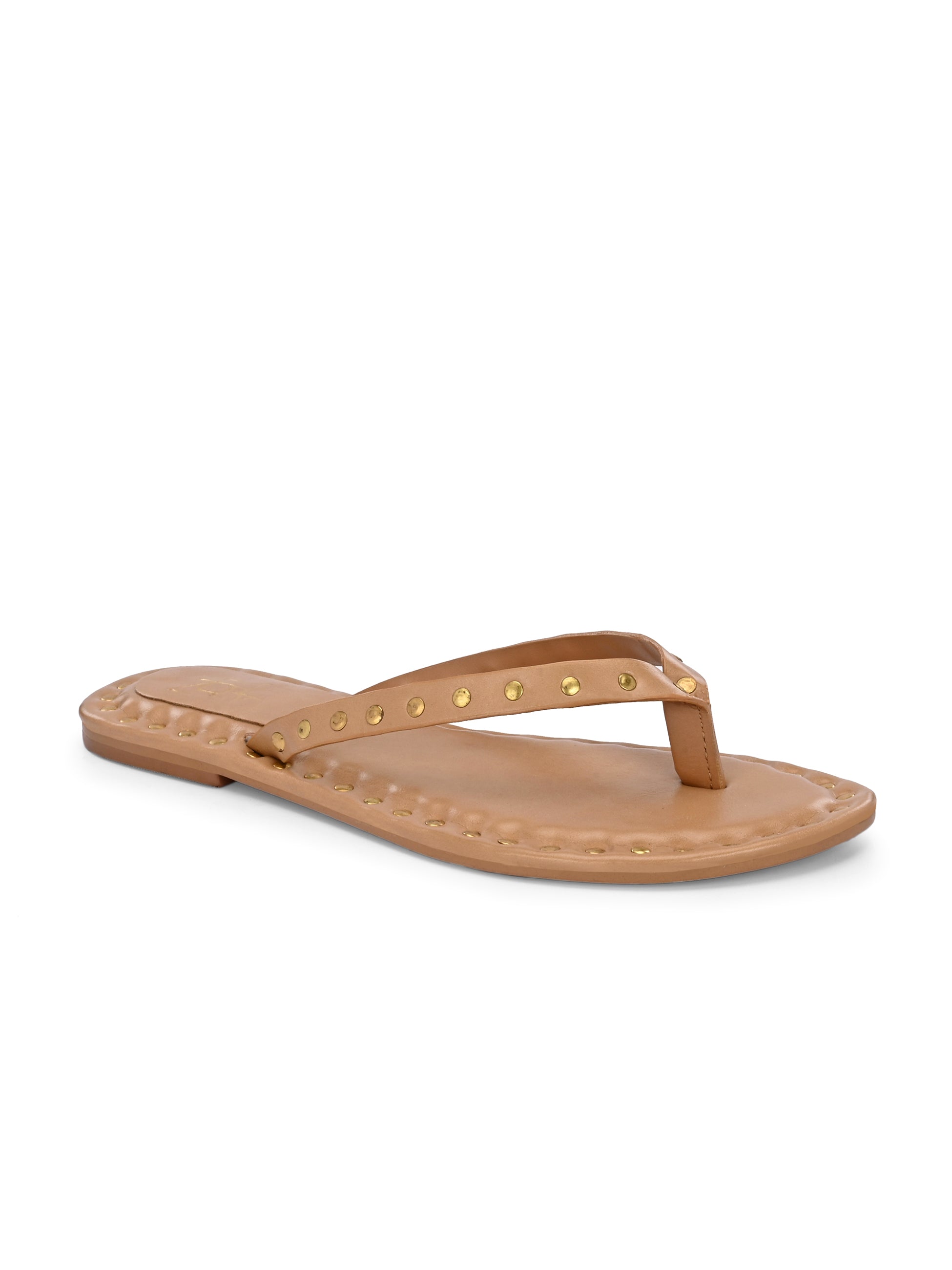 Aisle Beige studded Slip on
