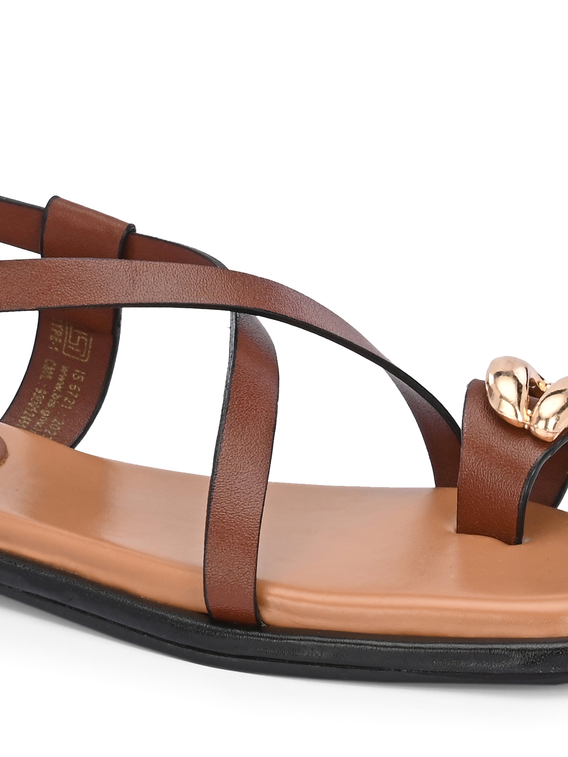 Aynah Tan Sandals