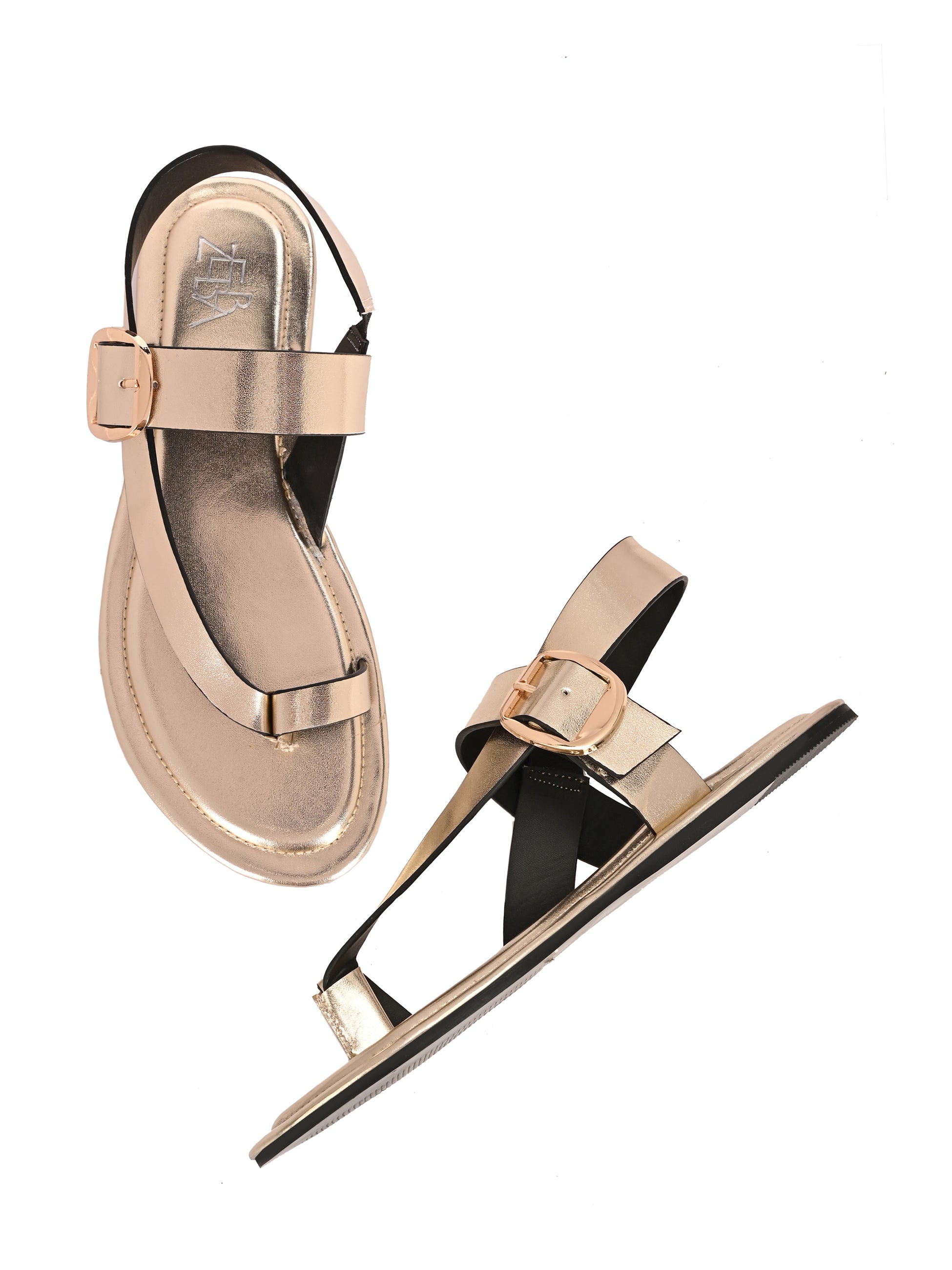Barely there Python sandals