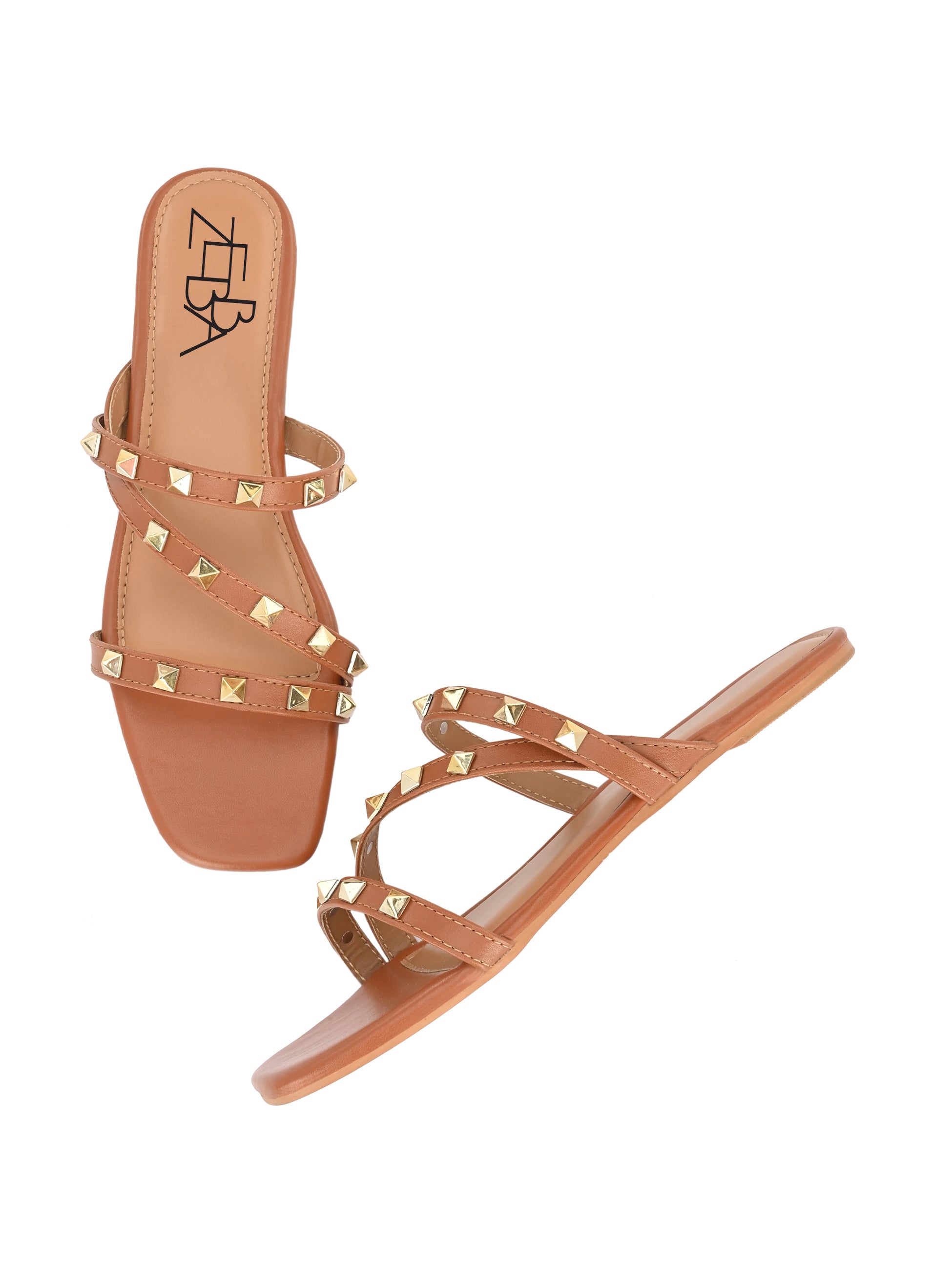 Oden Pyramind Studded Flats