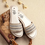 Neda Soft Gold Slip on