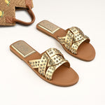 Arlo Stone Studded Flats