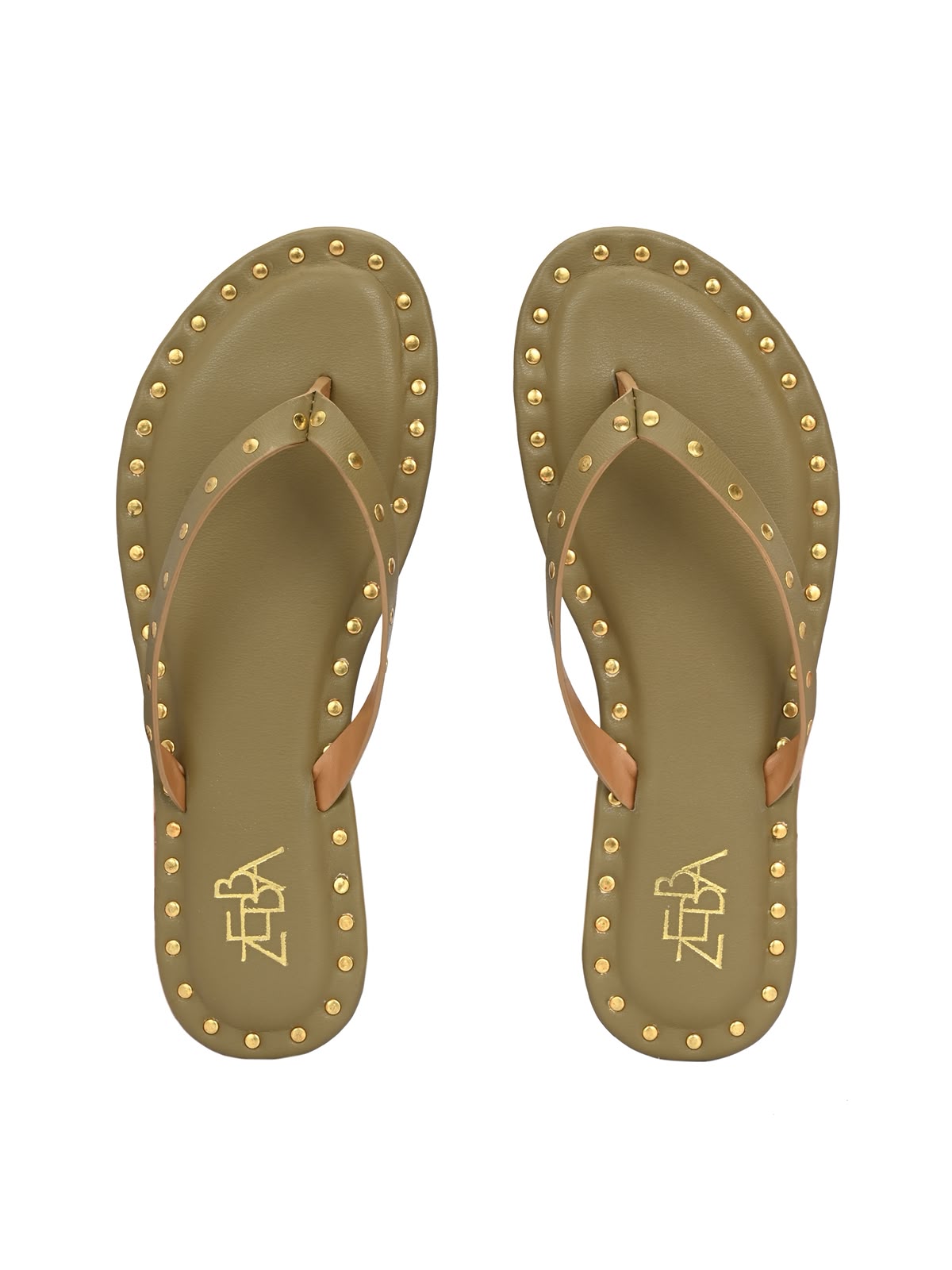 Aisle Green studded Slip on