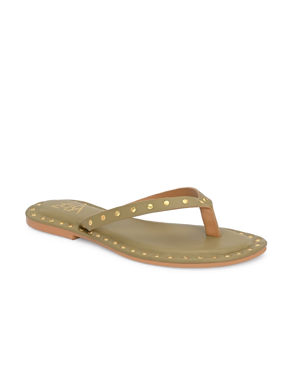 Aisle Green studded Slip on