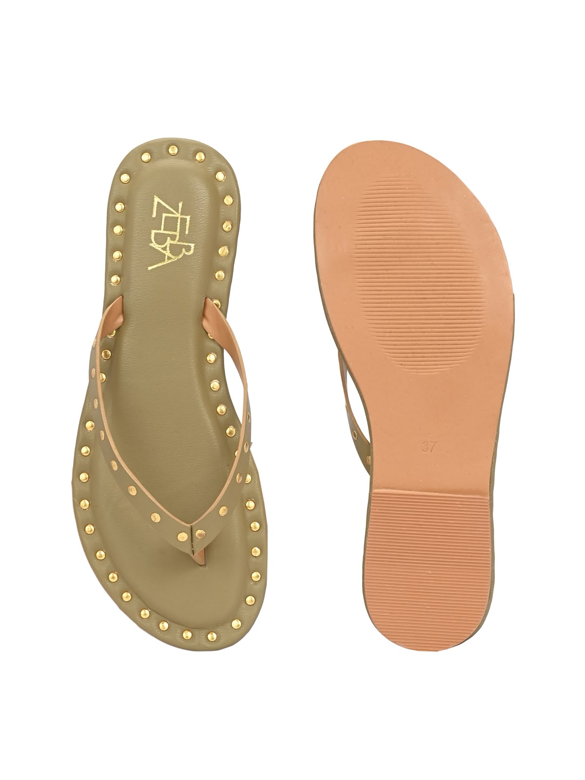Aisle Green studded Slip on