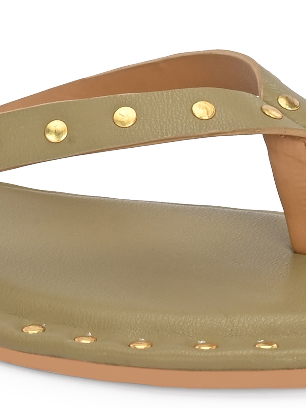 Aisle Green studded Slip on