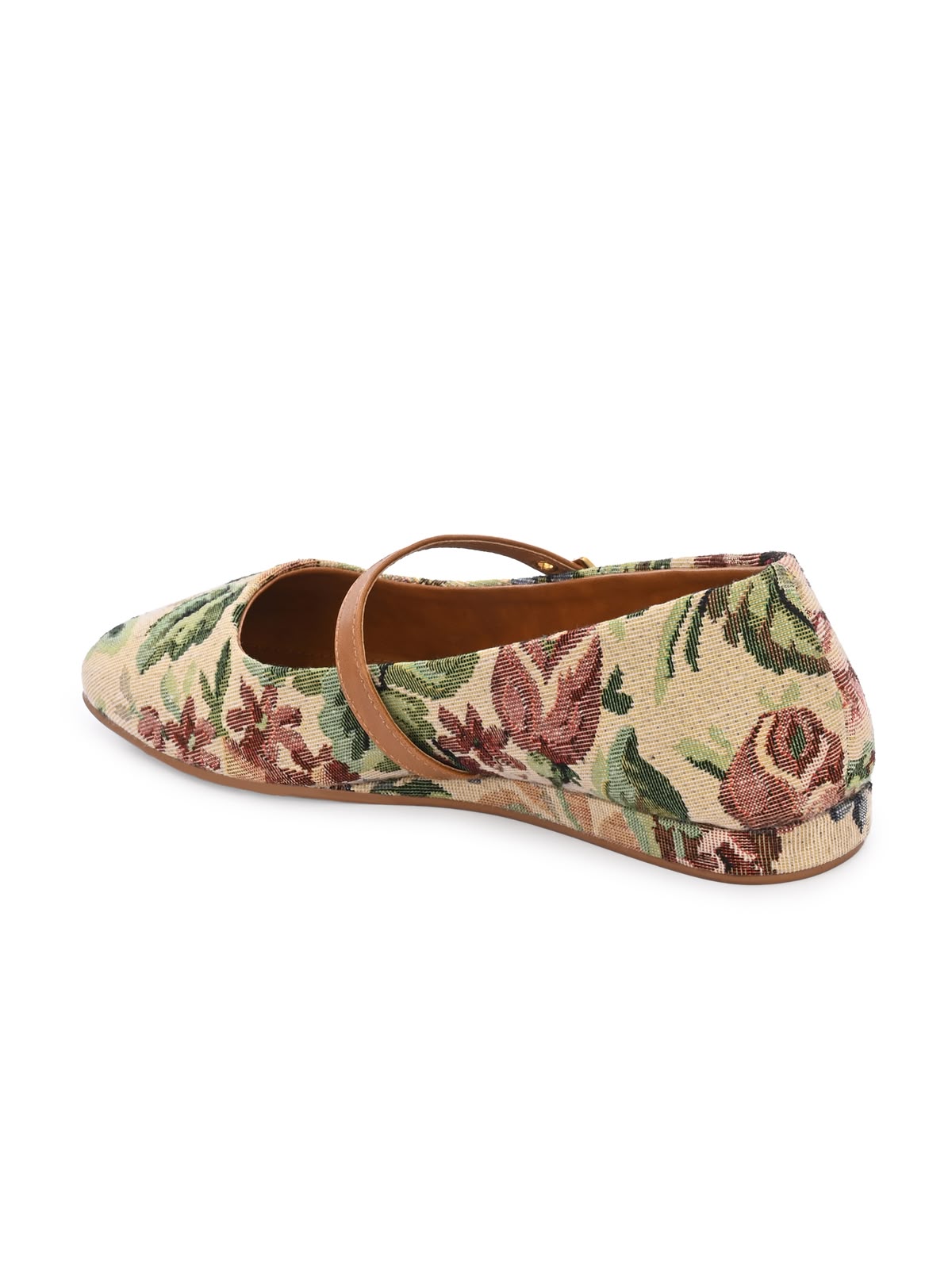 Mignight Floral Mary Jane